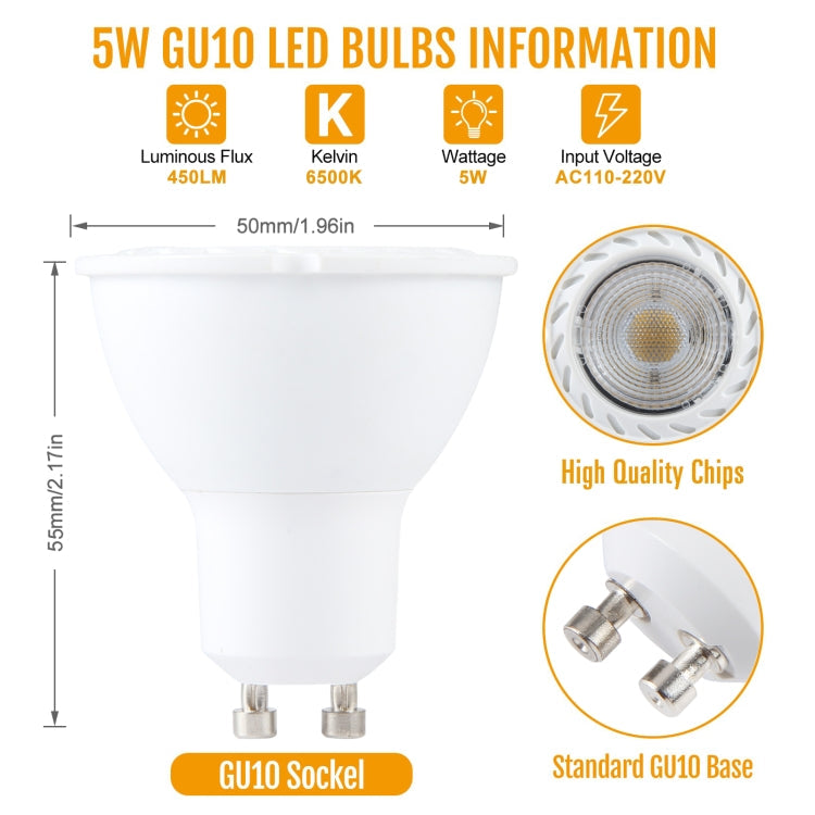 GU10-7LED 5W 2835COB LED Spotlight, AC110-220V My Store