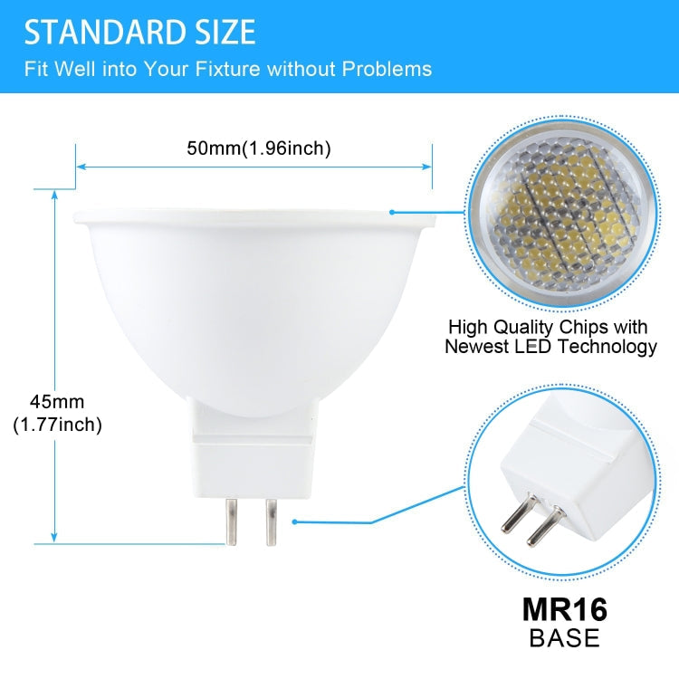 MR16-N6LED 5W 2835COB LED Spotlight, AC/DC12V My Store