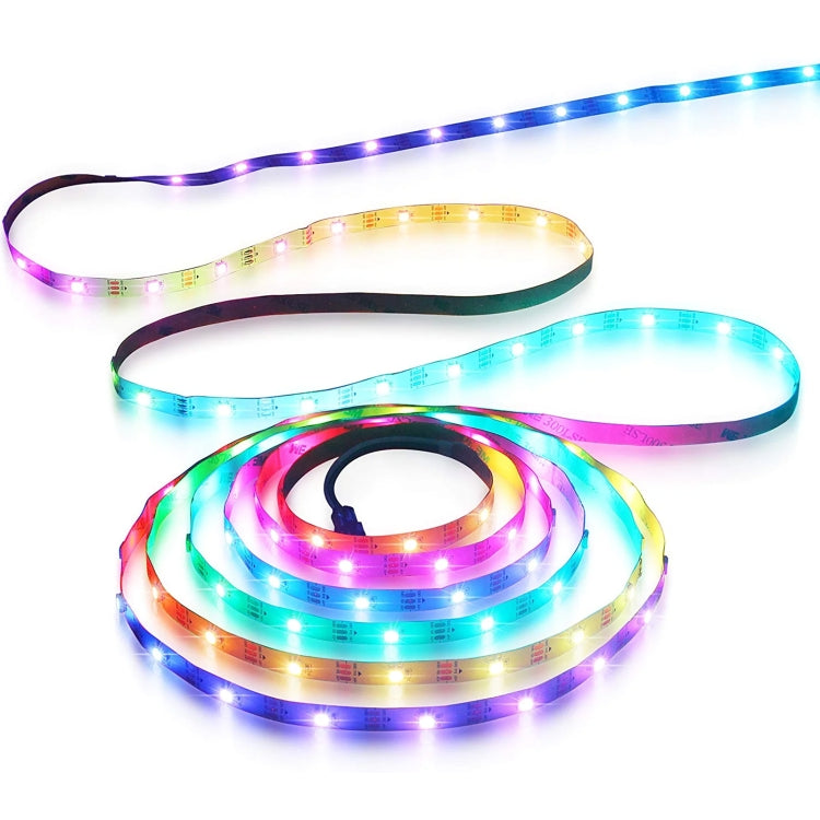 WS2812B 5050 SMD LED RGB Bare Board Rope Light, 30 LED/m, DC 5V, Length: 1m My Store