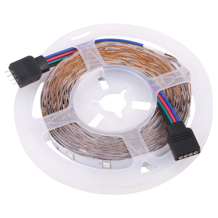 Bare Board 2835 SMD RGB LED Rope Light, 60 LED/m, Length: 5m, 12V 2A 100-240V, with 24-key Remote Control My Store