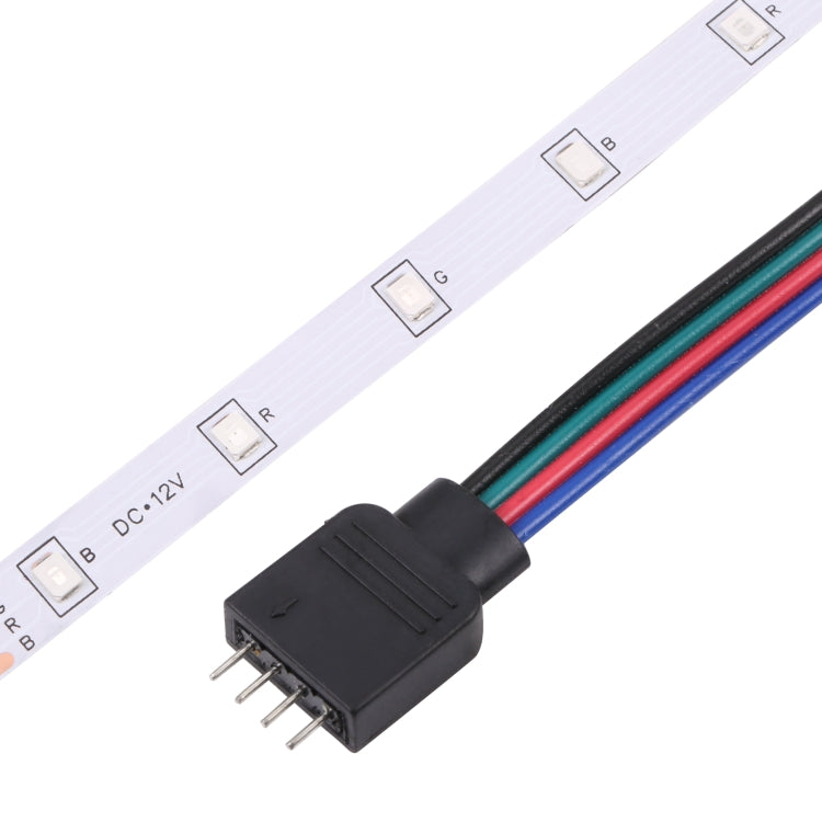 Bare Board 2835 SMD RGB LED Rope Light, 60 LED/m, Length: 5m, 12V 2A 100-240V, with 24-key Remote Control My Store