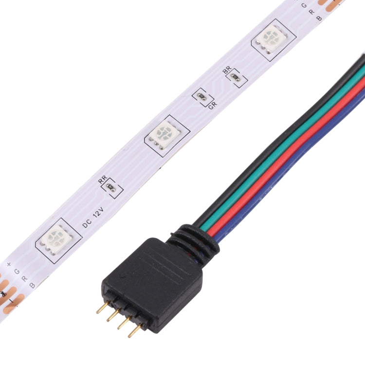 2pcs Bare Board 5050 SMD RGB LED Rope Light, 30 LED/m, Length: 5m, 12V 2A 100-240V, with 24 Keys Doodle Controller My Store