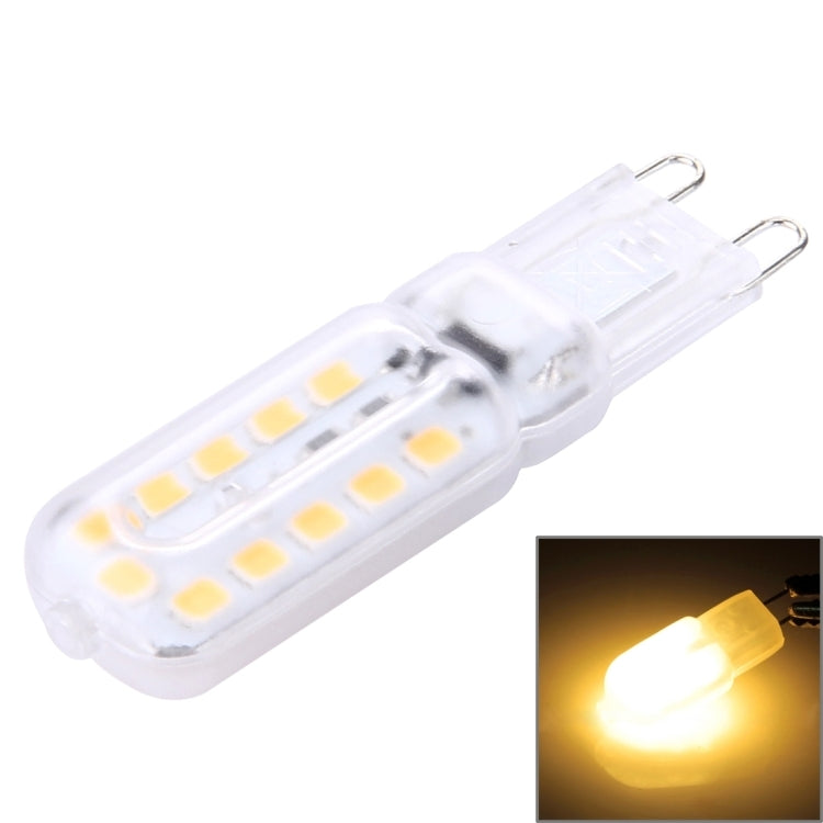 G9 3W 300LM 22 LEDs SMD 2835 Transparent Cover Corn Light, AC 110V My Store