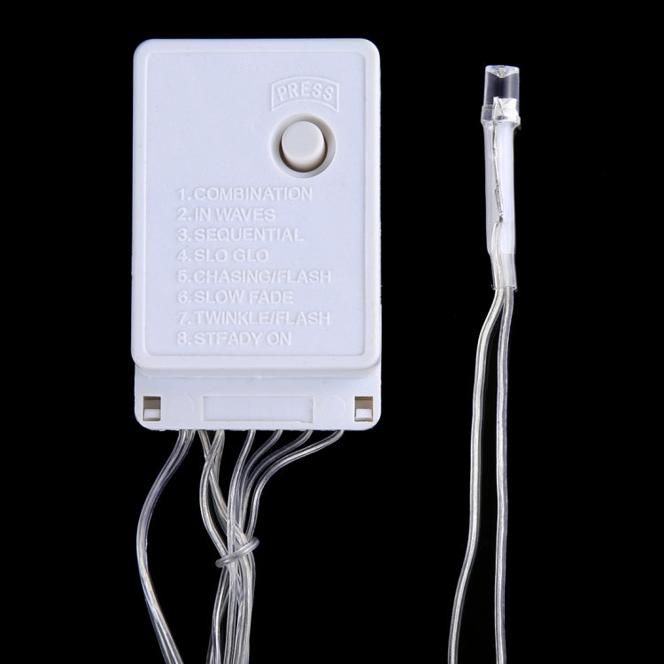 200 LEDs Reticular String Light with End Joint & Multi-function Controller, US Plug,  AC 110V-Reluova