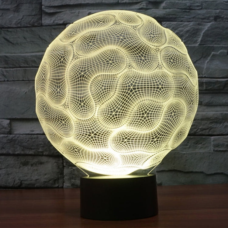 7 Color Discoloration Creative Visual Stereo Lamp Desk Lamp Night Light