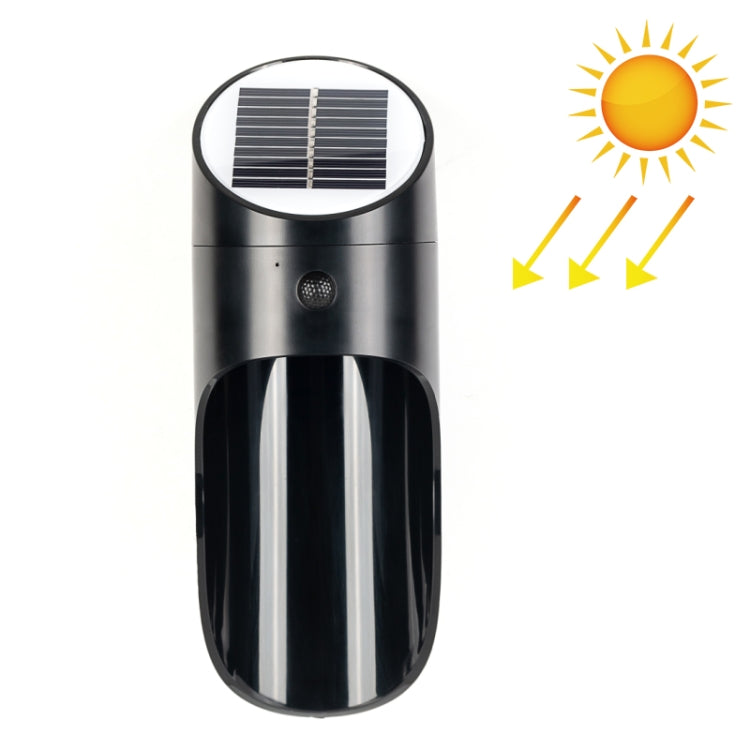 Solar Outdoor LED Induction Wall Light Night Light Radar Human Body Induction Lighting, Warm Light