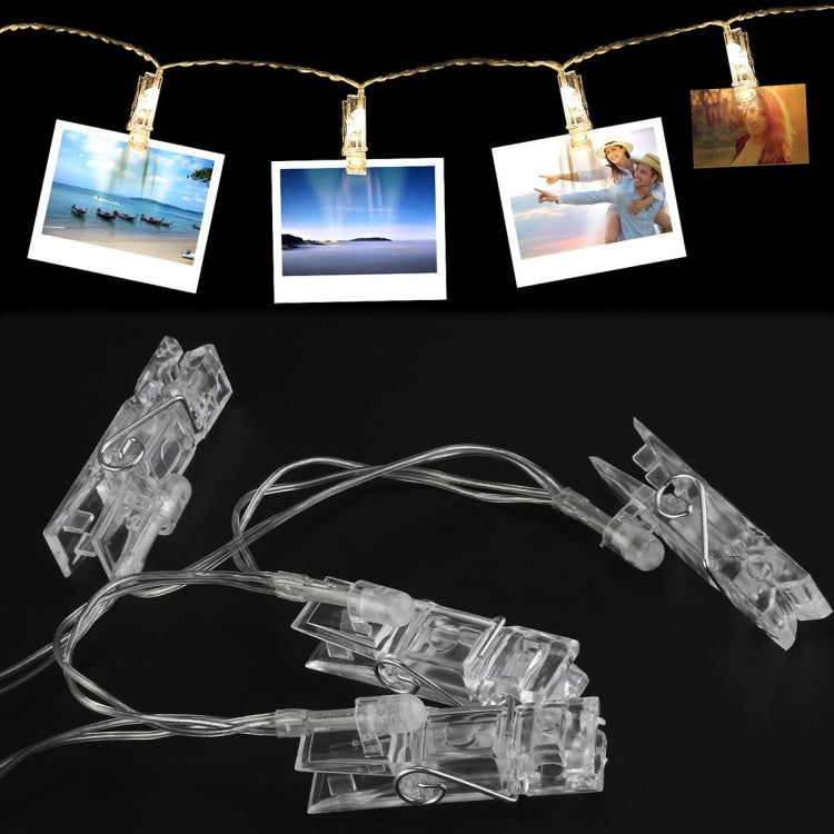 3m Photo Clip LED Fairy String Light, 20 LEDs 3 x AA Batteries Box Chains Lamp Decorative Light My Store