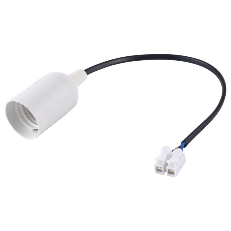 E27 Lamp Socket Base Holder with Electrical Wire Cable, Cable Length: 28cm My Store