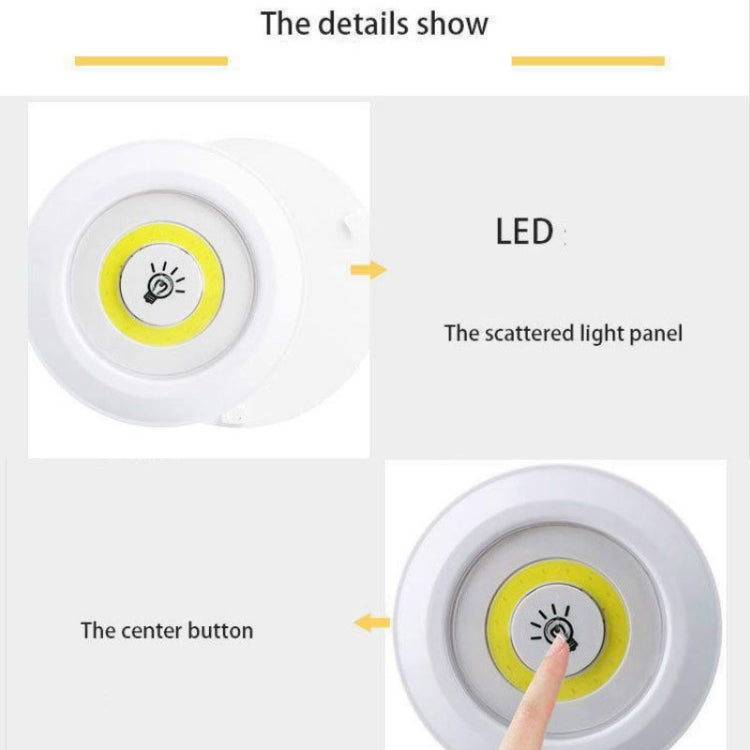 5W COB Button Switch Night Light LED Wall Lamp