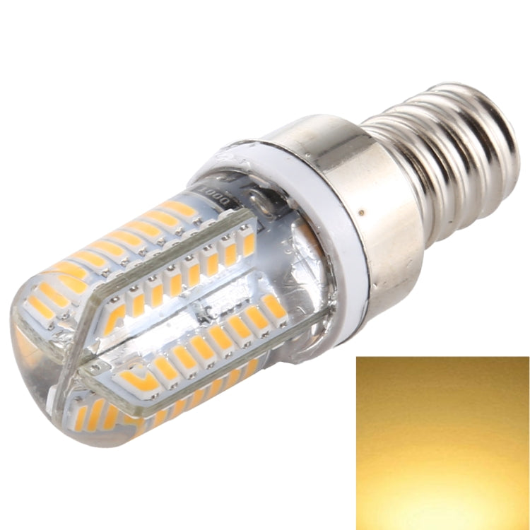 E12 SMD 3014 64 LEDs Dimmable LED Corn Light, AC 220V My Store