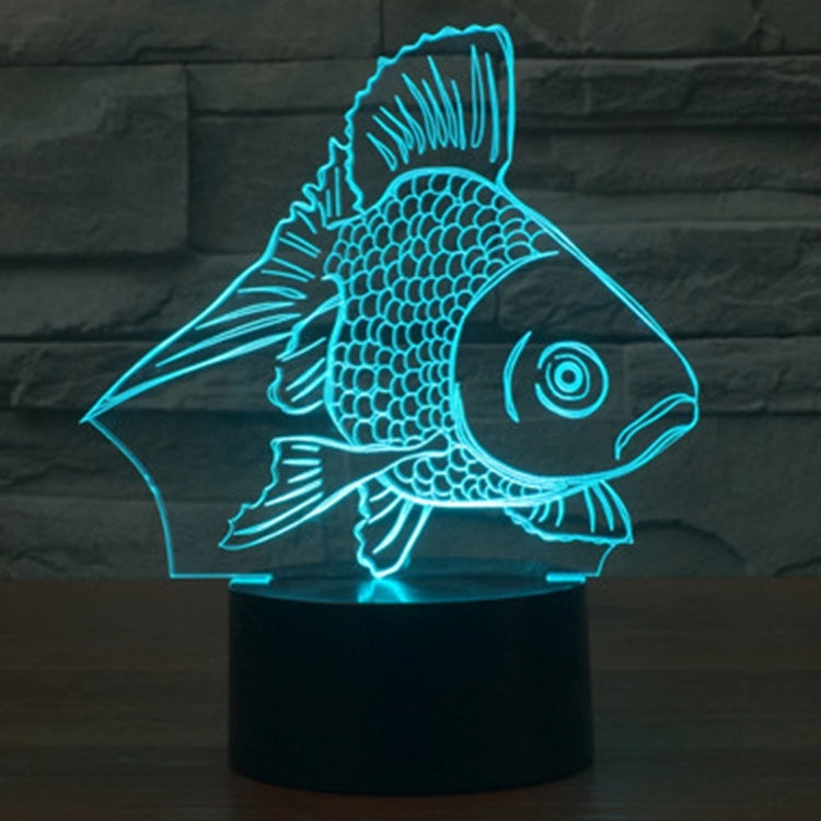 7 Color Discoloration Creative Visual Stereo Lamp Desk Lamp Night Light My Store