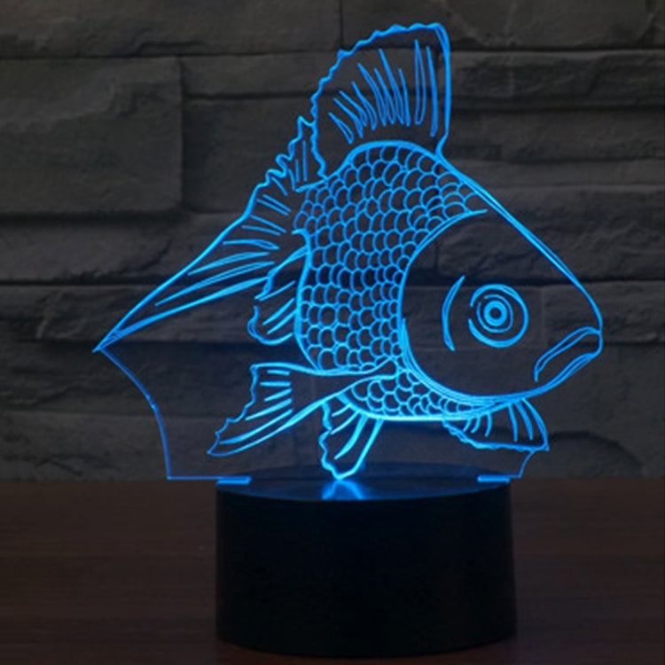 7 Color Discoloration Creative Visual Stereo Lamp Desk Lamp Night Light My Store