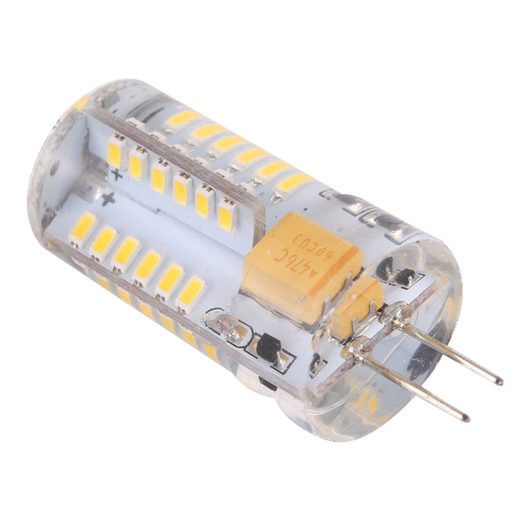 G4 6500K 200LM 57LEDs Silicone LED Corn Light, 3014 SMD, Light Color: White Light, AC / DC 12-16V My Store