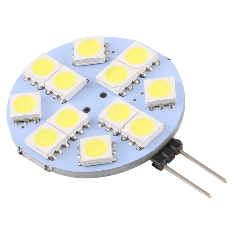 G4 12 LEDs SMD 5050 144LM 2800-3200K Stepless Dimming Energy Saving Light Pin Base Lamp Bulb, DC 12V My Store