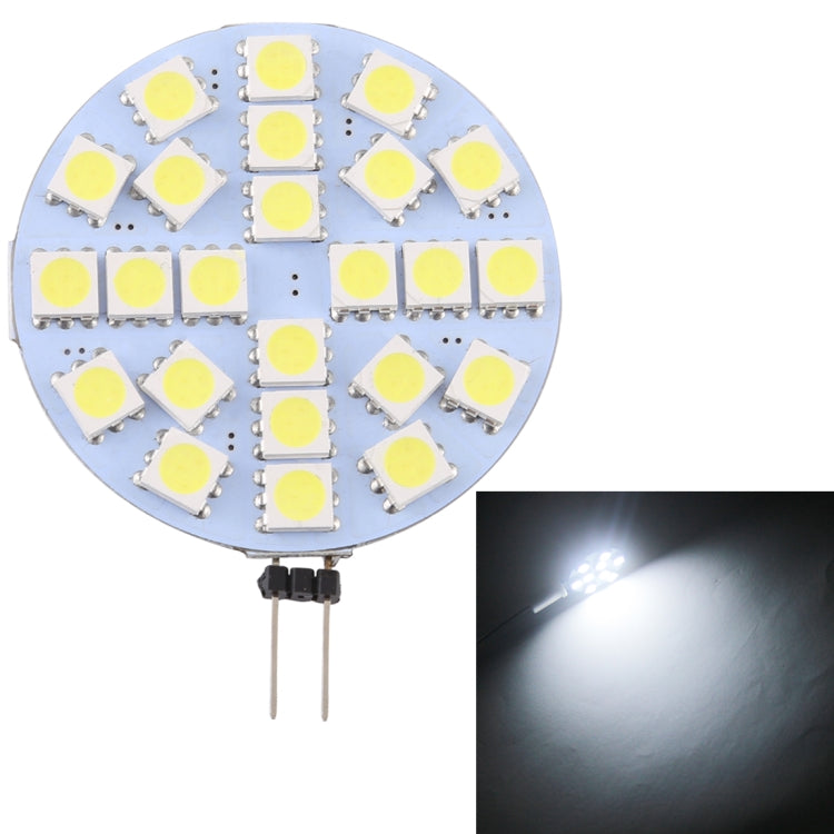 G4 24 LEDs SMD 5050 288LM 2800-3200K Stepless Dimming Energy Saving Light Pin Base Lamp Bulb, DC 12V My Store