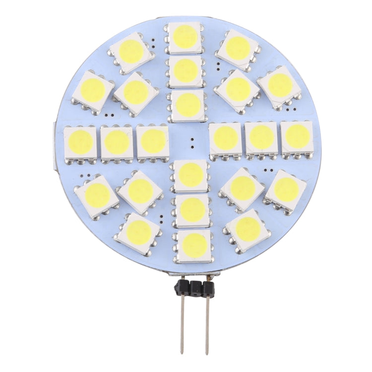 G4 24 LEDs SMD 5050 288LM 2800-3200K Stepless Dimming Energy Saving Light Pin Base Lamp Bulb, DC 12V My Store