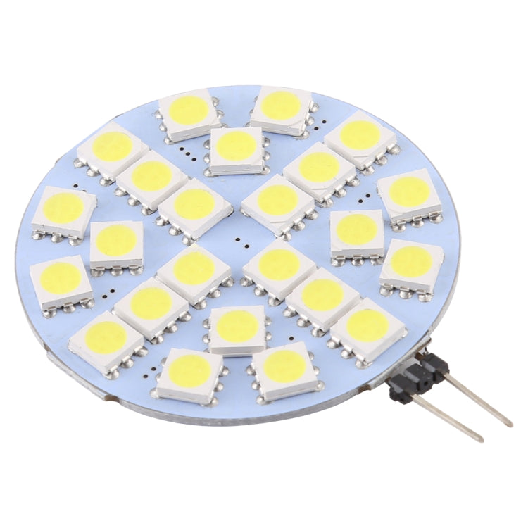 G4 24 LEDs SMD 5050 288LM 2800-3200K Stepless Dimming Energy Saving Light Pin Base Lamp Bulb, DC 12V My Store