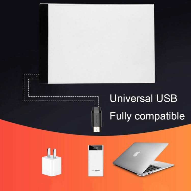 Ultra-thin A4 Size Portable USB LED Artcraft Tracing Light Box Copy Board for Artists Drawing Sketching Animation and X-ray Viewing My Store