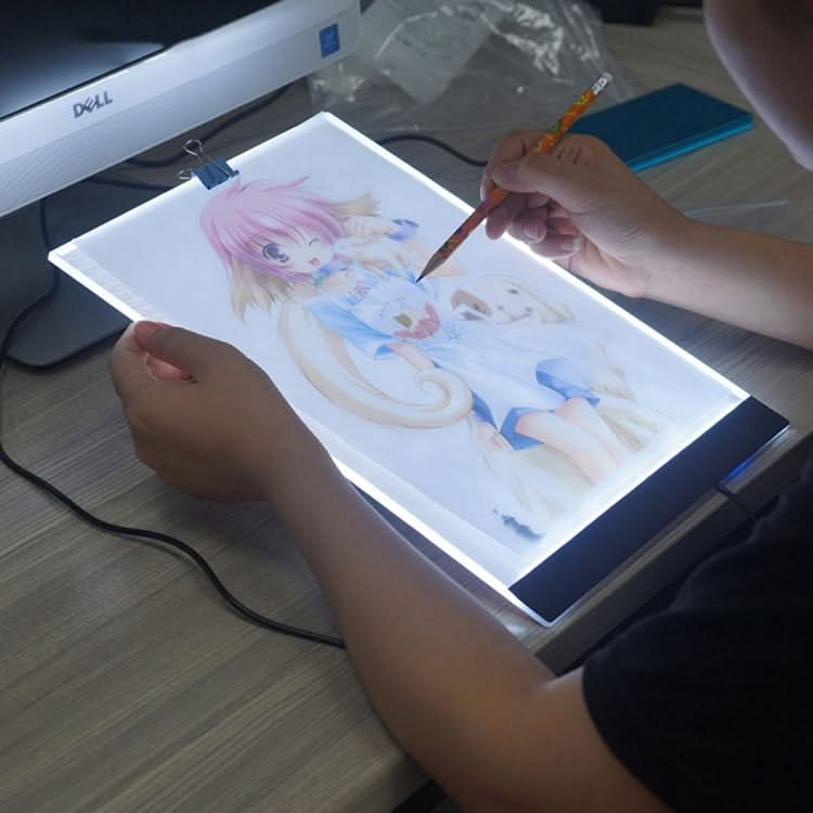 Ultra-thin A4 Size Portable USB LED Artcraft Tracing Light Box Copy Board for Artists Drawing Sketching Animation and X-ray Viewing My Store