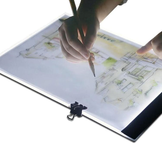 Ultra-thin A4 Size Portable USB LED Artcraft Tracing Light Box Copy Board Brightness Control for Artists Drawing Sketching Animation and X-ray Viewing My Store