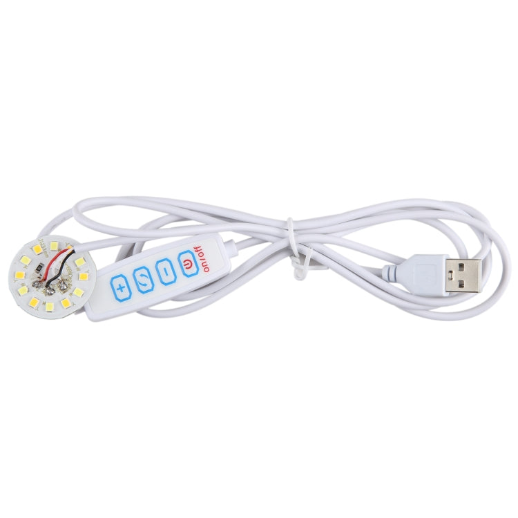 1.5m USB DC5V Switch Cable 3 Colors Controller with SMD LED Light