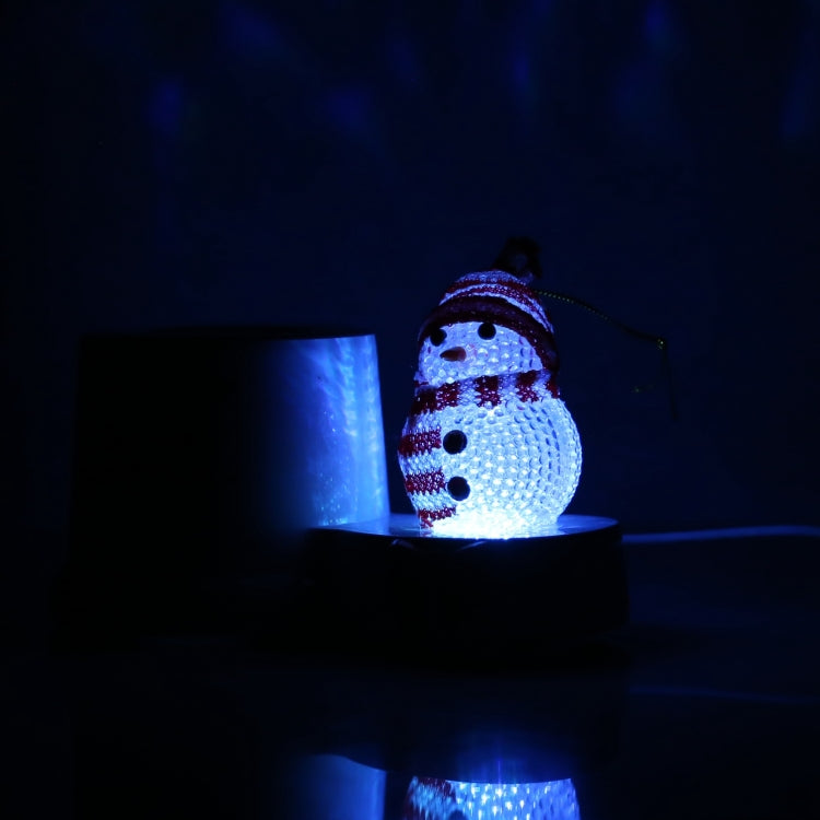 K910 LED Christmas Snowman Decor Projection Lamp