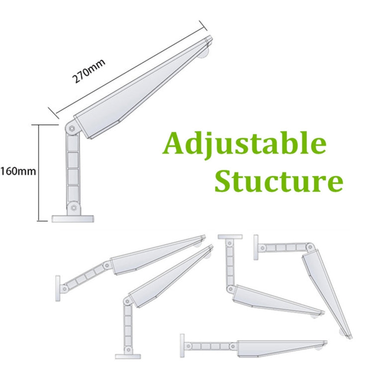 48 LEDs SMD 2835 900 LM Angle Adjustment Energy Saving Light with 5V 3.2W Solar Panel My Store