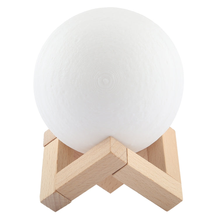 USB Charging 2-Color Changing Energy-saving LED Night Light with Wooden Holder Base My Store