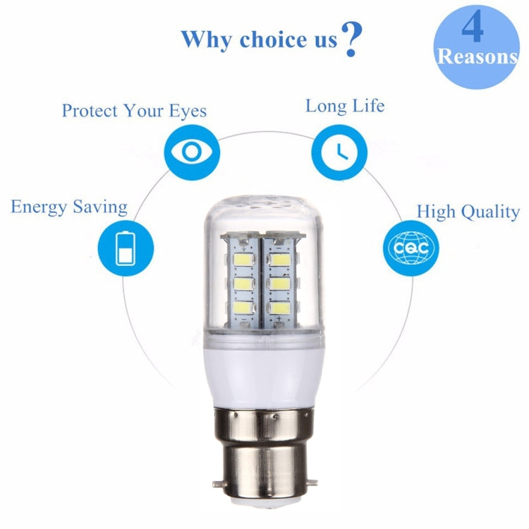 B22 2.5W LED Corn Light 24 LEDs SMD 5730 Bulb, AC 110-220V My Store