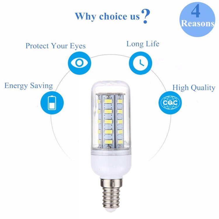 E14 3.5W 36 LEDs SMD 5730 LED Corn Light Bulb, AC 110-220V My Store