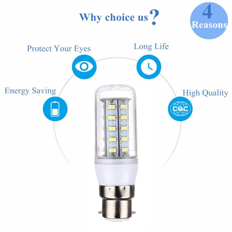 B22 3.5W 36 LEDs SMD 5730 LED Corn Light Bulb, AC 12-80V My Store