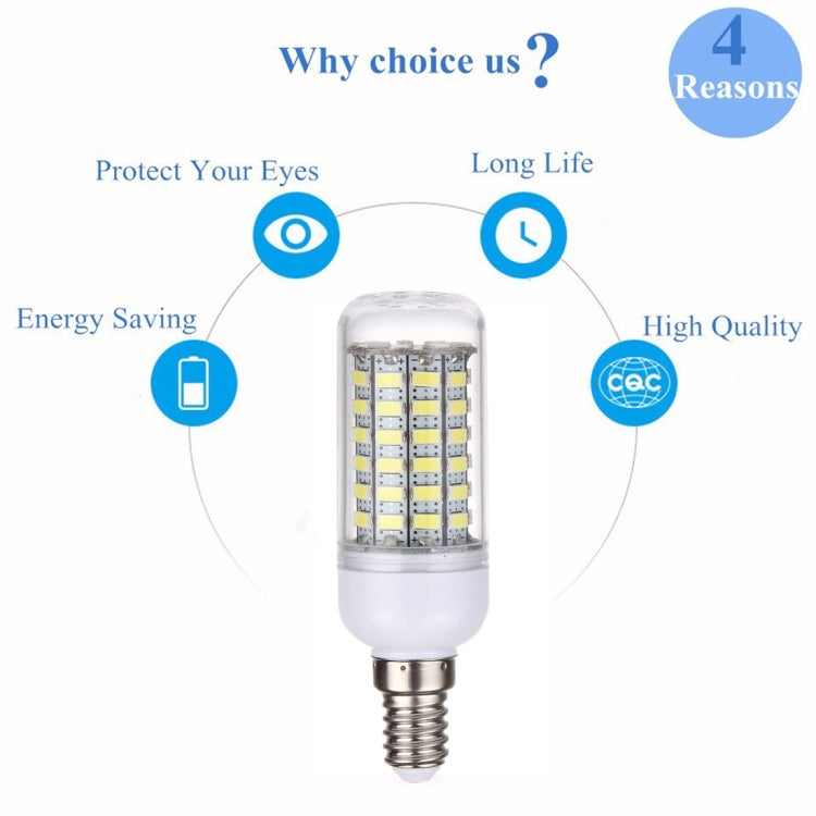 E14 5.5W 69 LEDs SMD 5730 LED Corn Light Bulb, AC 220-240V My Store