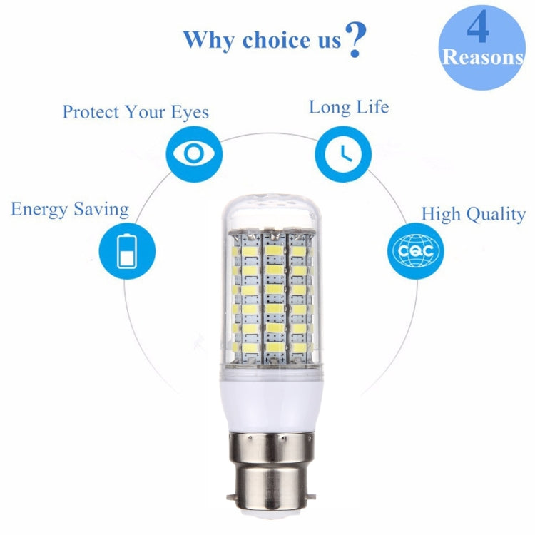 B22 5.5W 69 LEDs SMD 5730 LED Corn Light Bulb, AC 200-240V My Store