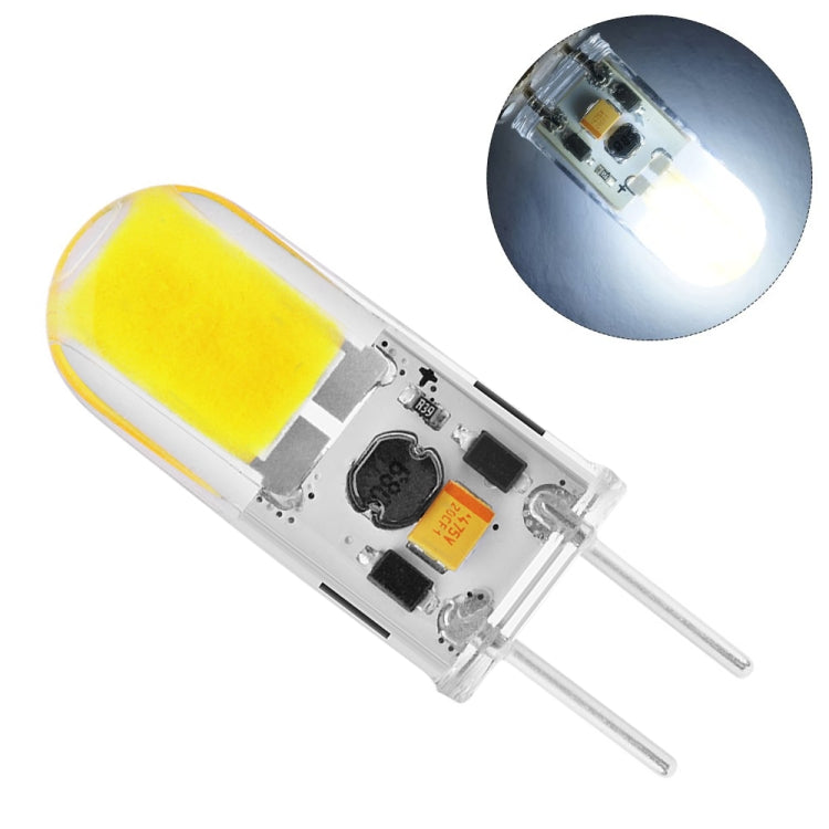 GY6.35 3W 180-220LM LED 1508 COB Corn Light Bulb, AC/DC 12V