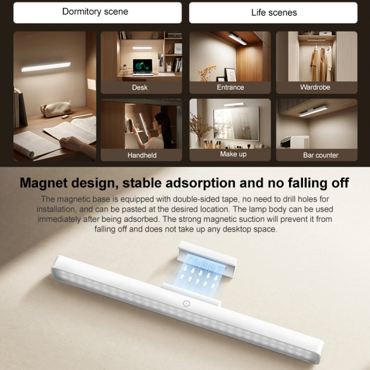 Original Xiaomi Mijia Magnetic Reading Lamp 2000mAh Type-C Rechargeable LED Desk Lamp