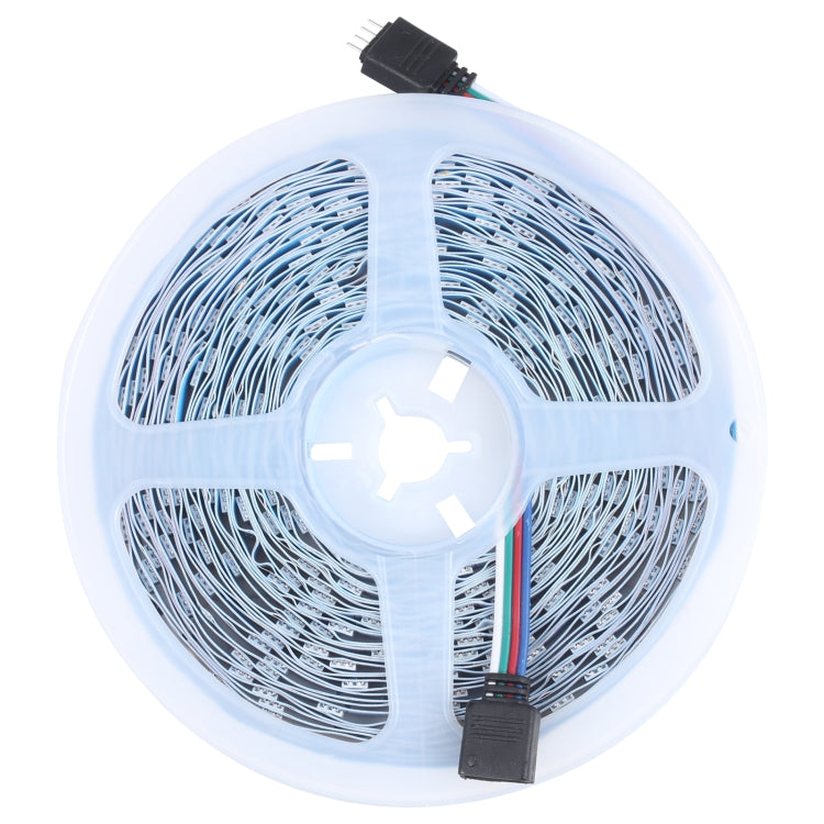 20m 600 LEDs SMD 5050 IP44 Waterproof RGB Light Strip with 24-keys Bluetooth + Music Remote Control, EU Plug-Reluova