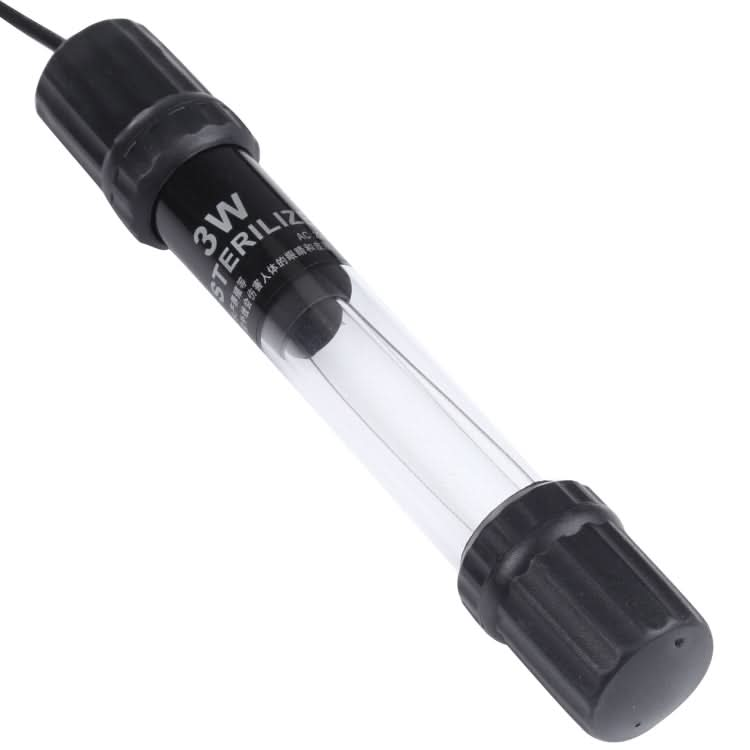 UV-003 3W Ultraviolet Germicidal Lamp Disinfection Light for Aquarium, EU Plug - Reluova