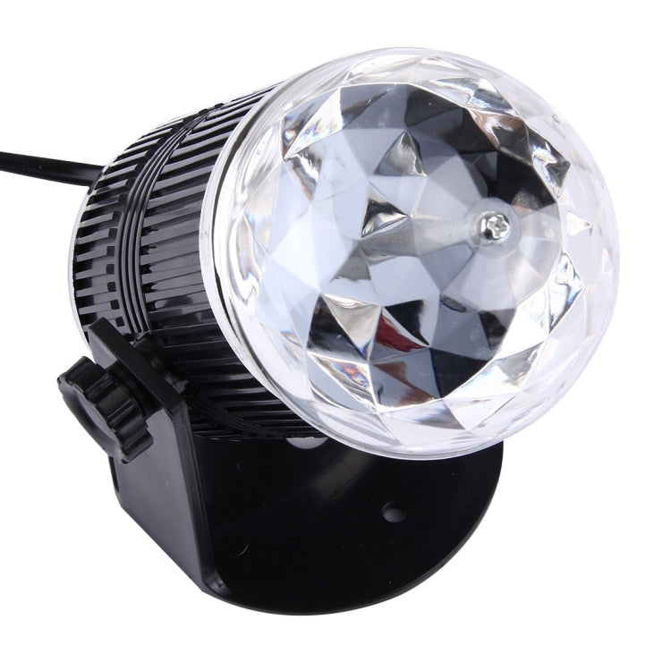 3W Mini Rotating Magic Ball LED Stage Light , US Plug My Store