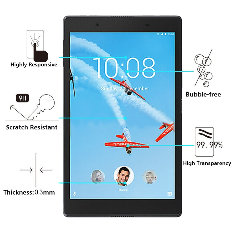 For Lenovo TAB4 10 / TB-X304 0.3mm 9H Hardness Tempered Glass Screen Film My Store