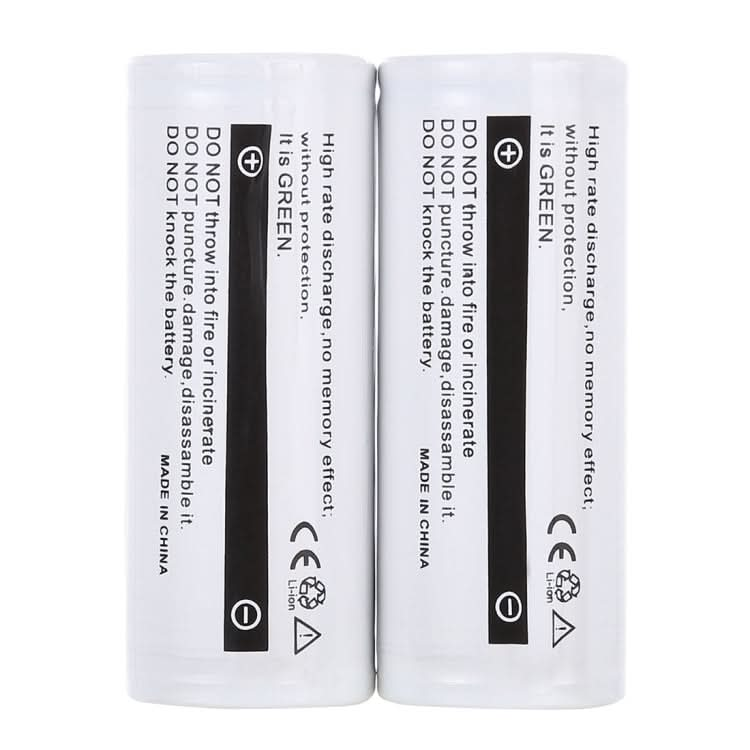 LusteFire 2 PCS 8000mAh 3.7V 26650 Lithium Rechargeable Battery with PCB My Store