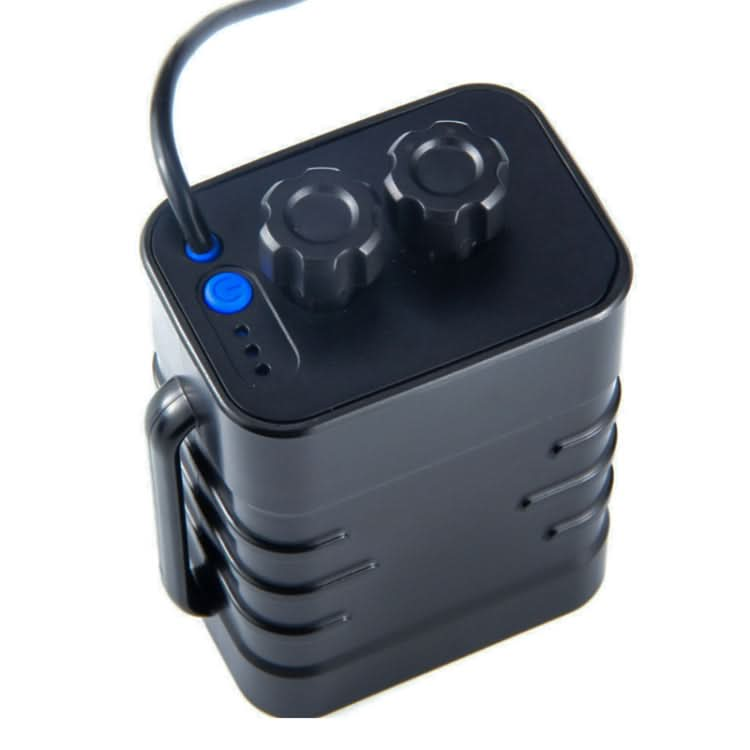 6 Sections 18650 Battery Multi-function Mobile Power Box with 8.4v Round Head & 5v USB Dual Voltage Output Without Battery