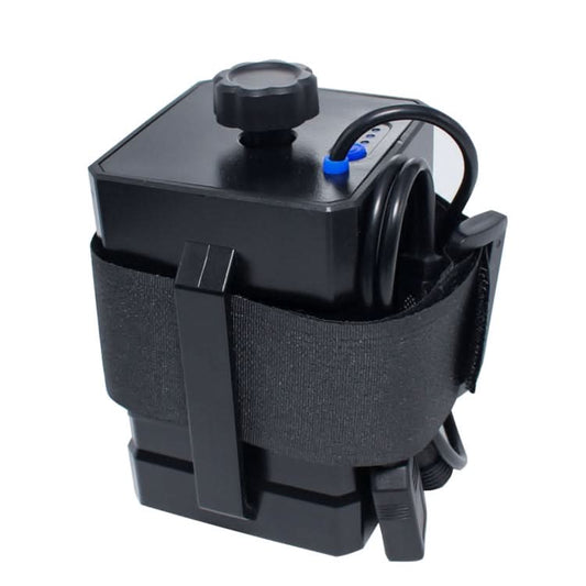 3 Sections 18650/26650 IPX7 Waterproof Battery Box with 12v Round Head & 5v USB Connector Output Voltage Does Not Include Battery