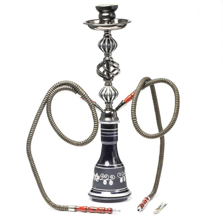 TXH-1118 Large Double Tube Glass Hookah My Store