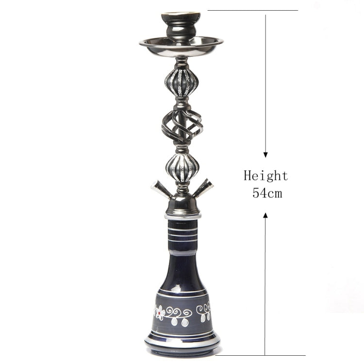 TXH-1118 Large Double Tube Glass Hookah My Store