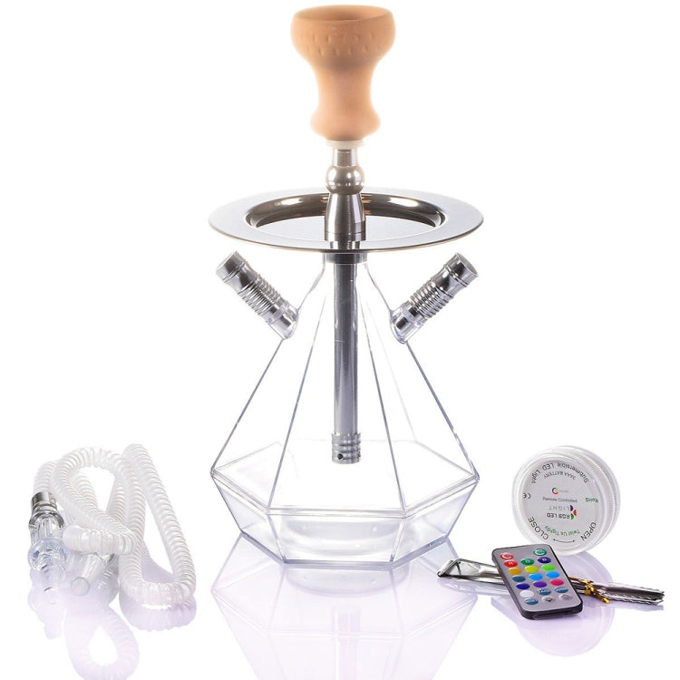 Acrylic Single Pipe Hookah Set My Store