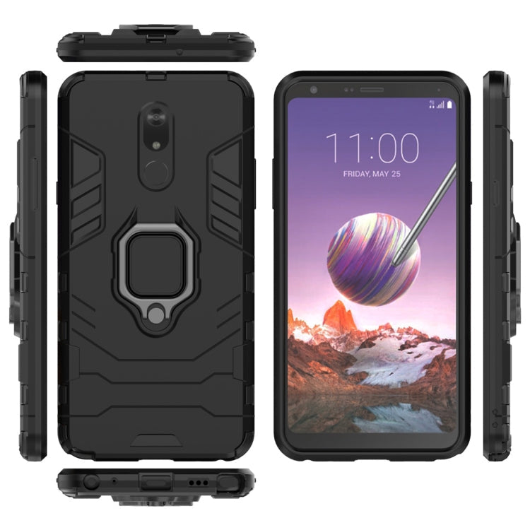 PC + TPU Shockproof Protective Case for LG Q Stylo 5, with Magnetic Ring Holder My Store