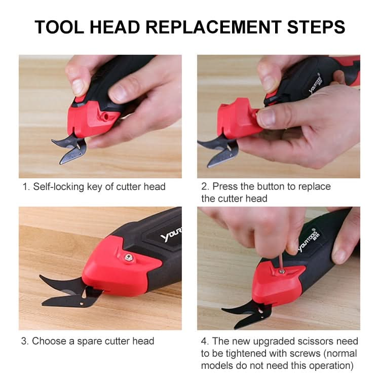 YOURTOOLS Y4005 Tungsten Steel Electric Scissors Cutter Head for TBD0567747002