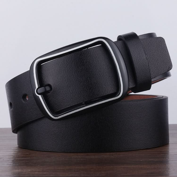 Dandali YY25 Men Fashion Retro Buckle Leather Belt Waistband, Length: 110cm Reluova