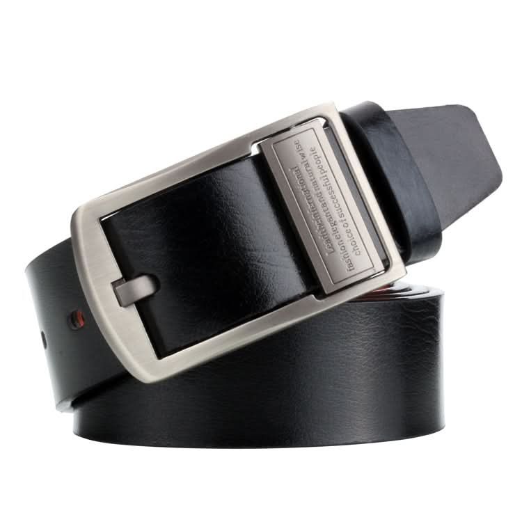 Dandali L8019 Men Casual Antique Pin Buckle Leather Belt Waistband, Size: 110-125cm Reluova