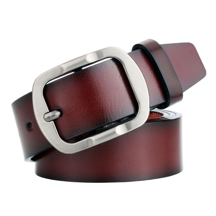 Dandali L8034 Men Casual Antique Pin Buckle Leather Belt Waistband, Size: 110-125cm Reluova